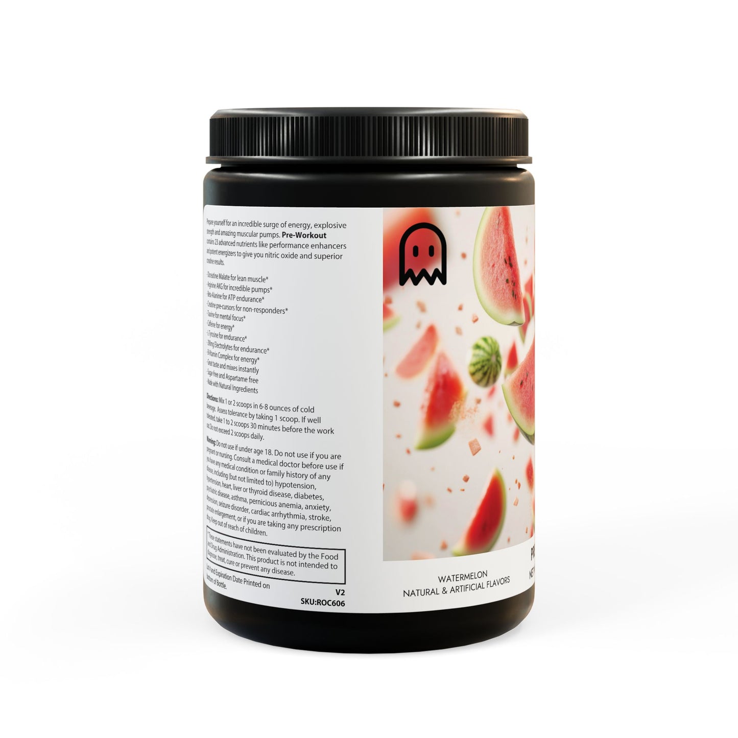 Ghost Pre-Workout - Watermelon (300g, 10.58oz)