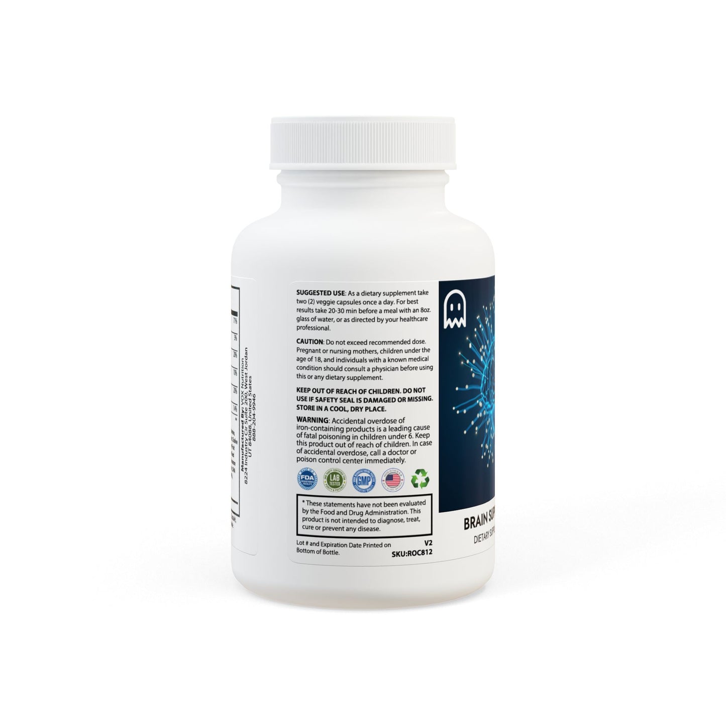 Ghost Brain Support Complex Supplement (60 Capsules)